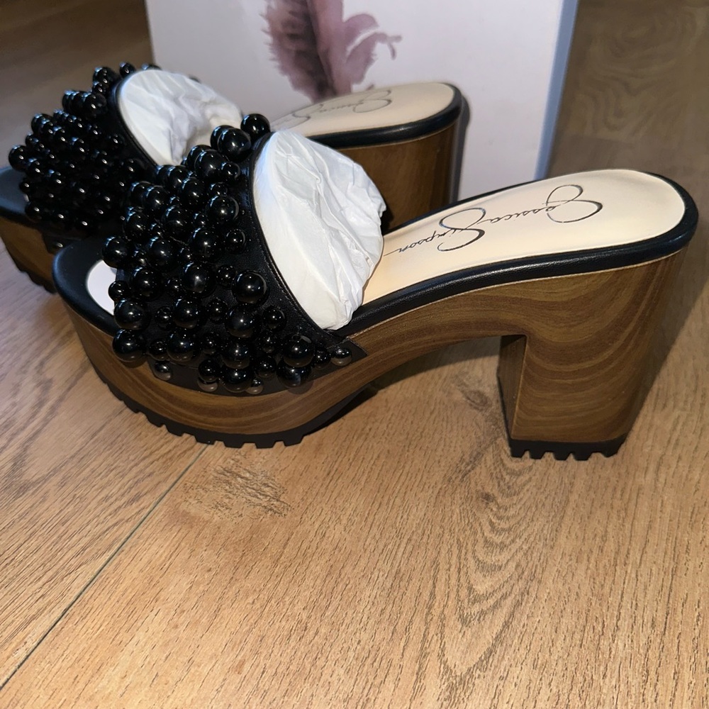 Jessica Simpson Platform Mules